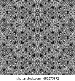 Monochrome engraving pattern. Hexagonal symmetry. Abstract texture for certificate or diploma, currency and money design. Single-leaf woodcut, xylography, printmaking. Vector Illustration
