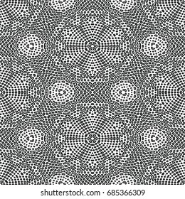 Monochrome engraving pattern. Hexagonal symmetry. Abstract texture for certificate or diploma, currency and money design. Single-leaf woodcut, xylography, printmaking. Vector Illustration