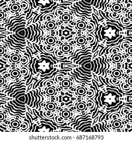 Monochrome engraving pattern. Hexagonal symmetry. Abstract texture for certificate or diploma, currency and money design. Single-leaf woodcut, xylography, printmaking. Vector Illustration