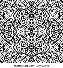 Monochrome engraving pattern. Hexagonal symmetry. Abstract texture for certificate or diploma, currency and money design. Single-leaf woodcut, xylography, printmaking. Vector Illustration
