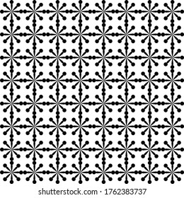 monochrome flowers abstract pattern design image