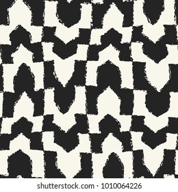 Monochrome Folk Take On A Traditional Houndstooth Check Pattern