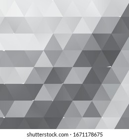 Monochrome geometric background. Abstract halftone illustration pattern. Vintage texture