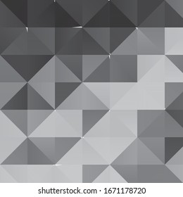 Monochrome geometric background. Abstract halftone illustration pattern. Vintage texture