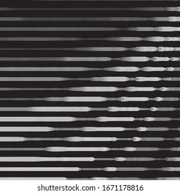 Monochrome geometric background. Abstract halftone illustration pattern. Vintage texture