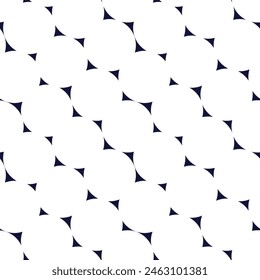 Monochrome Geometric circles seamless pattern design for fashion textiles and graphics