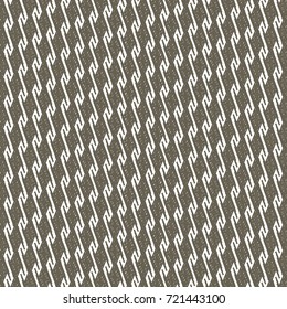 Monochrome geometric ethnic pattern. Abstract vector.