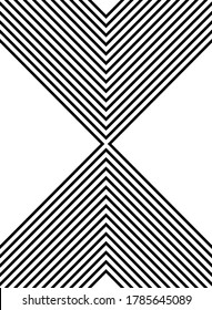 monochrome geometric figures and lines background vector illustration design