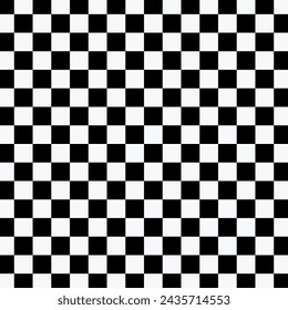 Monochrome Geometric Harmony Black and White Illusion
