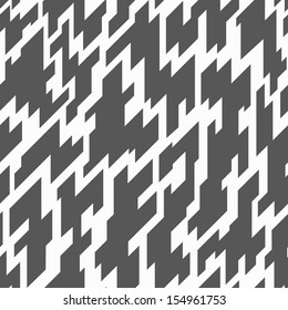 monochrome geometric seamless pattern