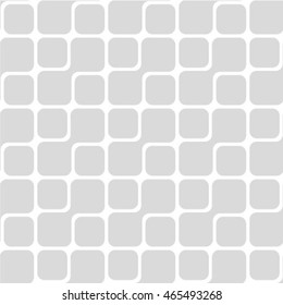 Monochrome geometric seamless pattern.