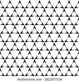 Monochrome geometric shape pattern design background