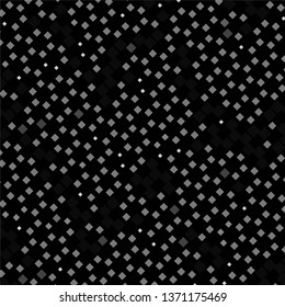 Monochrome geometric vector background. Abstract halftone illustration pattern. Vintage texture