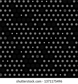 Monochrome geometric vector background. Abstract halftone illustration pattern. Vintage texture