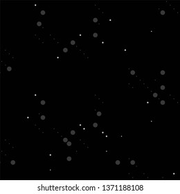 Monochrome geometric vector background. Abstract halftone illustration pattern. Vintage texture