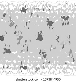 Monochrome geometric vector background. Abstract halftone illustration pattern. Vintage texture