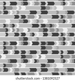 Monochrome geometric vector background. Abstract halftone illustration pattern. Vintage texture