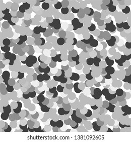 Monochrome geometric vector background. Abstract halftone illustration pattern. Vintage texture