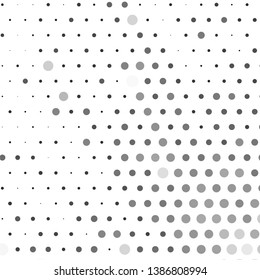 Monochrome geometric vector background. Abstract halftone illustration pattern. Vintage texture