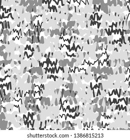 Monochrome geometric vector background. Abstract halftone illustration pattern. Vintage texture