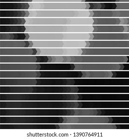 Monochrome geometric vector background. Abstract halftone illustration pattern. Vintage texture