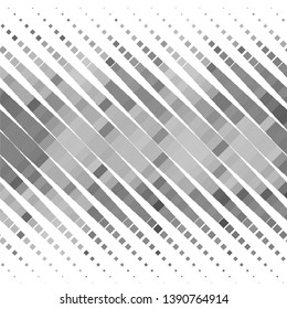 Monochrome geometric vector background. Abstract halftone illustration pattern. Vintage texture