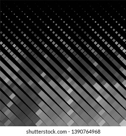 Monochrome geometric vector background. Abstract halftone illustration pattern. Vintage texture