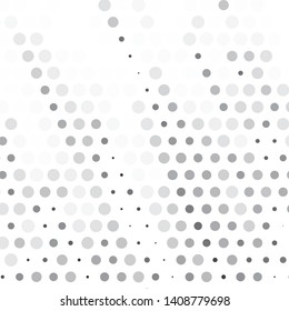Monochrome geometric vector background. Abstract halftone illustration pattern. Vintage texture