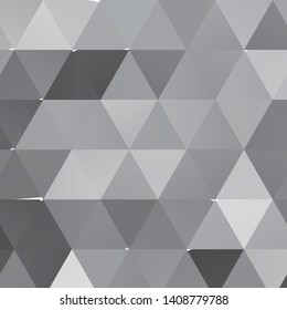 Monochrome geometric vector background. Abstract halftone illustration pattern. Vintage texture