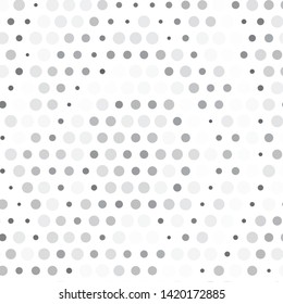 Monochrome geometric vector background. Abstract halftone illustration pattern. Vintage texture
