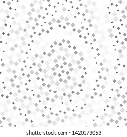 Monochrome geometric vector background. Abstract halftone illustration pattern. Vintage texture