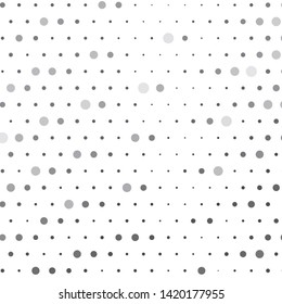 Monochrome geometric vector background. Abstract halftone illustration pattern. Vintage texture