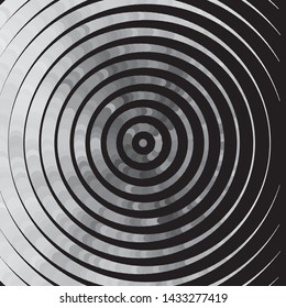 Monochrome geometric vector background. Abstract halftone illustration pattern. Vintage texture