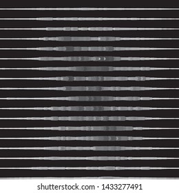 Monochrome geometric vector background. Abstract halftone illustration pattern. Vintage texture