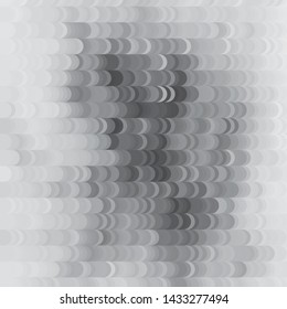 Monochrome geometric vector background. Abstract halftone illustration pattern. Vintage texture