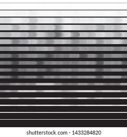 Monochrome geometric vector background. Abstract halftone illustration pattern. Vintage texture