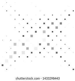 Monochrome geometric vector background. Abstract halftone illustration pattern. Vintage texture