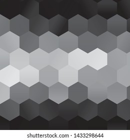 Monochrome geometric vector background. Abstract halftone illustration pattern. Vintage texture