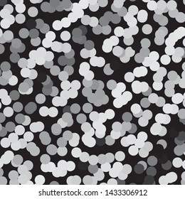 Monochrome geometric vector background. Abstract halftone illustration pattern. Vintage texture
