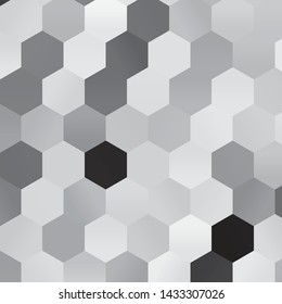 Monochrome geometric vector background. Abstract halftone illustration pattern. Vintage texture