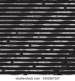 Monochrome geometric vector background. Abstract halftone illustration pattern. Vintage texture