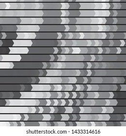 Monochrome geometric vector background. Abstract halftone illustration pattern. Vintage texture