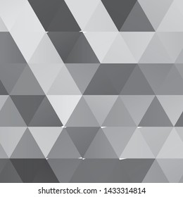 Monochrome geometric vector background. Abstract halftone illustration pattern. Vintage texture
