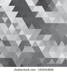 Monochrome geometric vector background. Abstract halftone illustration pattern. Vintage texture