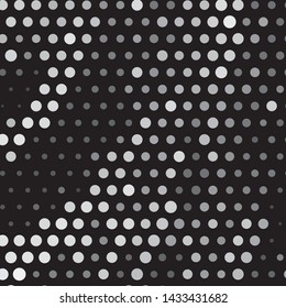 Monochrome geometric vector background. Abstract halftone illustration pattern. Vintage texture