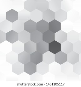 Monochrome geometric vector background. Abstract halftone illustration pattern. Vintage texture