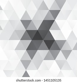 Monochrome geometric vector background. Abstract halftone illustration pattern. Vintage texture