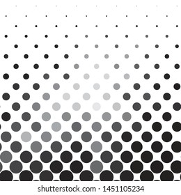 Monochrome geometric vector background. Abstract halftone illustration pattern. Vintage texture