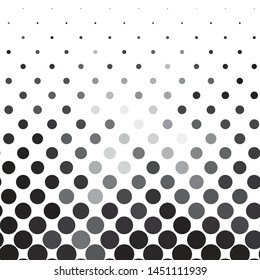 Monochrome geometric vector background. Abstract halftone illustration pattern. Vintage texture