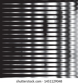 Monochrome geometric vector background. Abstract halftone illustration pattern. Vintage texture